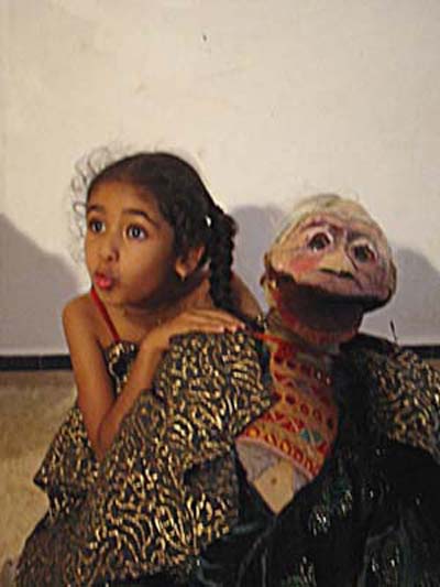 Atelier théâtre avec marionnette 2