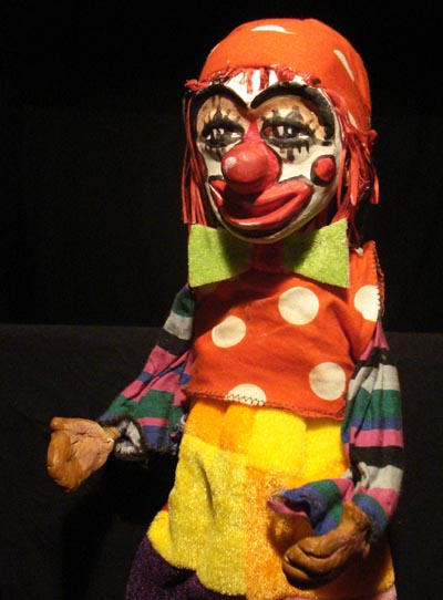 Marionnette le clown
