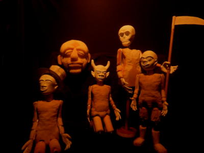 Personnages du spectacle en création